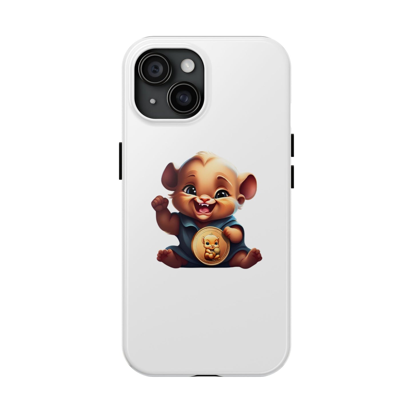 Fierce Baby Coin iPhone 15 Case