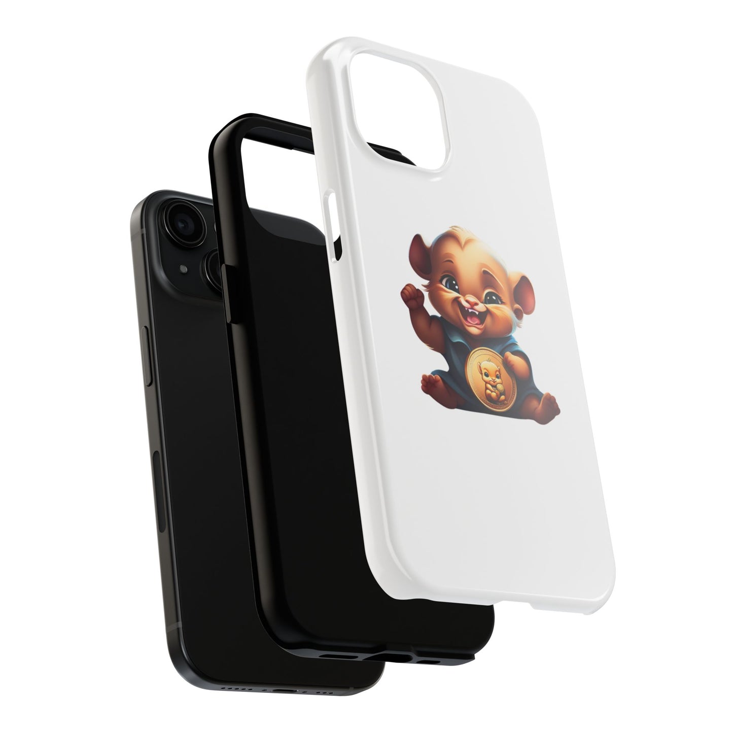 Fierce Baby Coin iPhone 15 Case