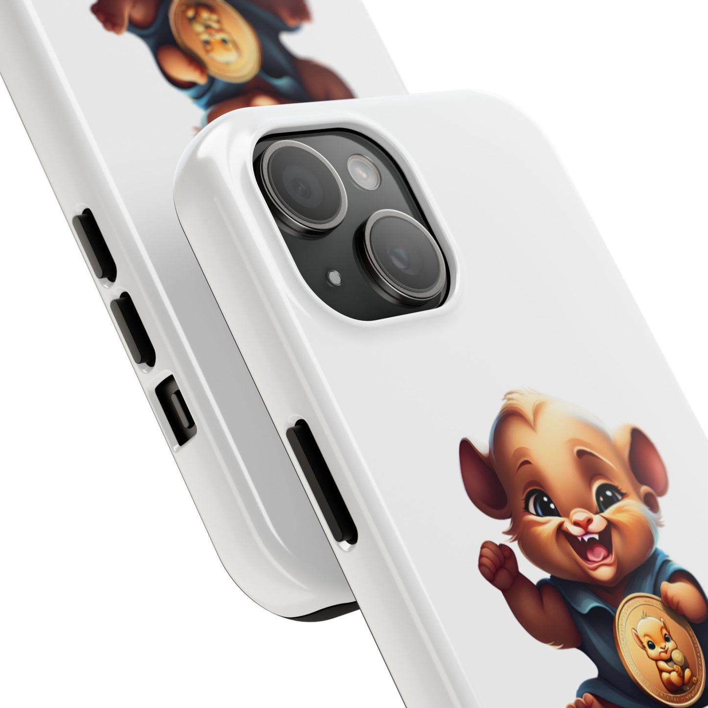 Fierce Baby Coin iPhone 15 Case