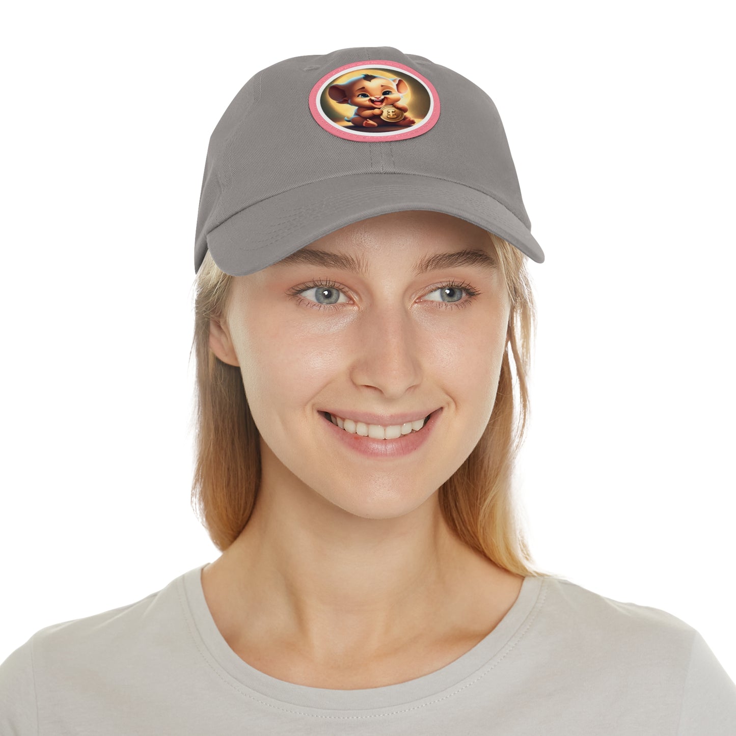 Fierce Baby Coin Hat with Leather Patch (Round)