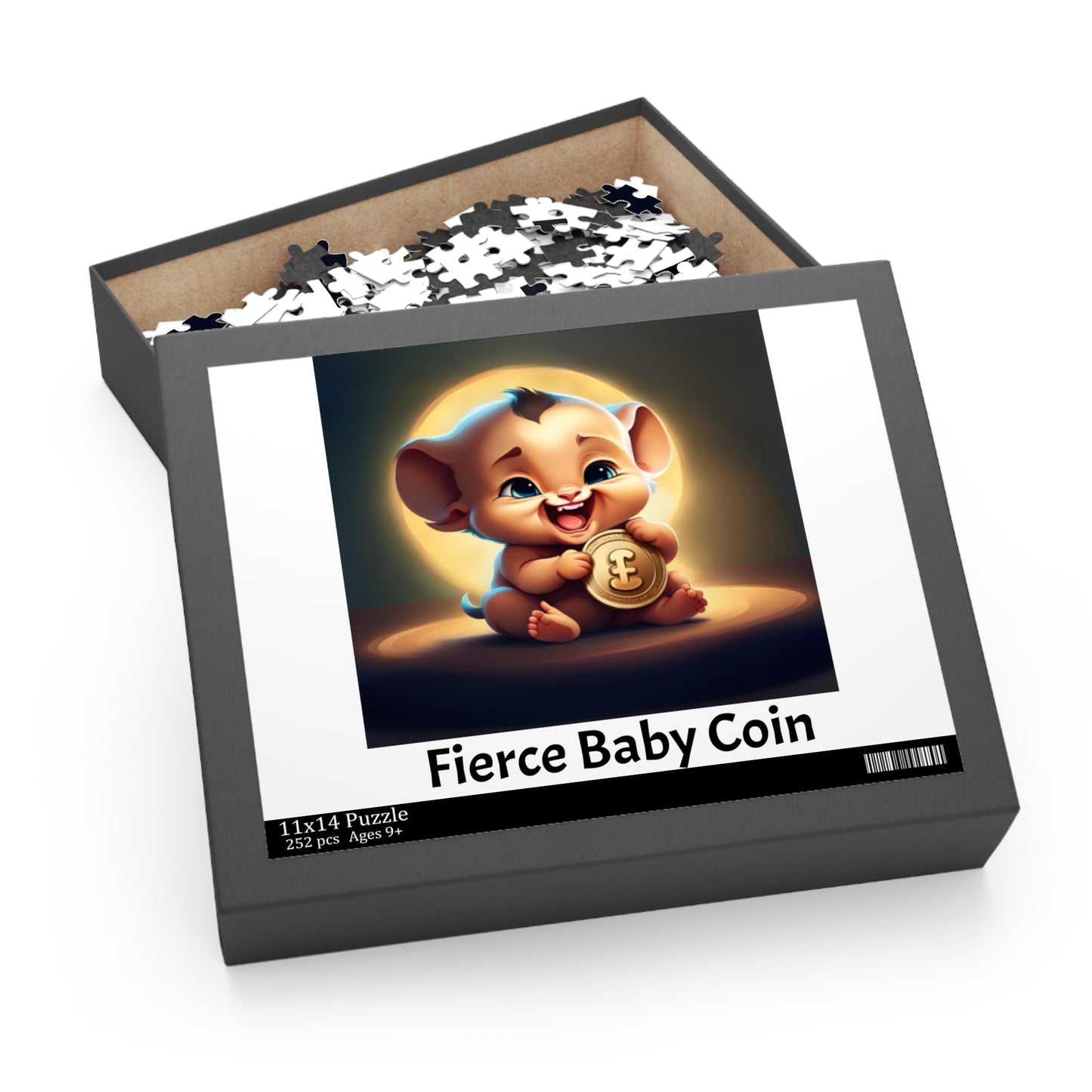 Fierce Baby Puzzle , 500-Piece