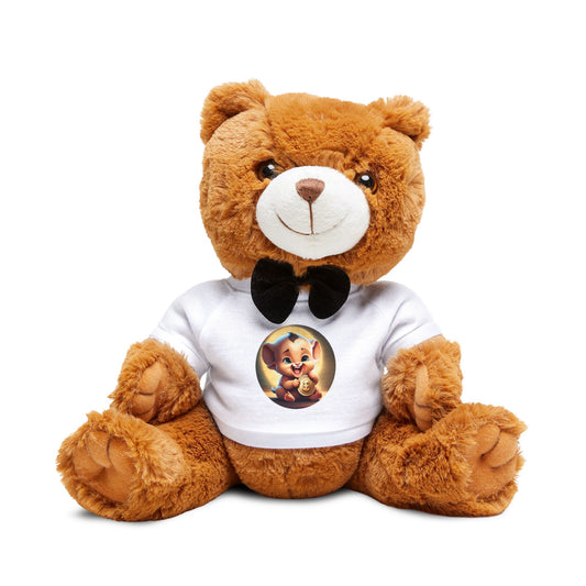 Fierce Baby Coin Teddy Bear with T-Shirt