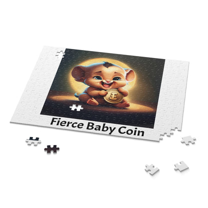 Fierce Baby Coin Puzzle , 500-Piece